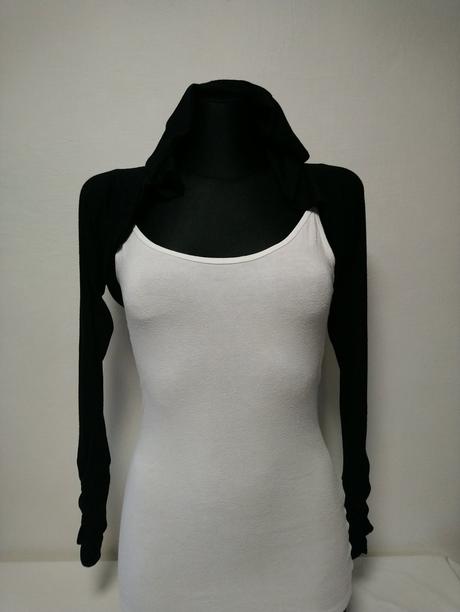 Dámske elastické bolerko s kapucňou, fishbone, fishbone,xs