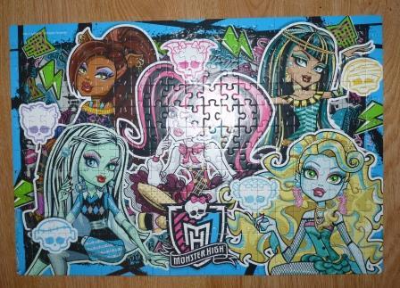 Puzzle monster high, 