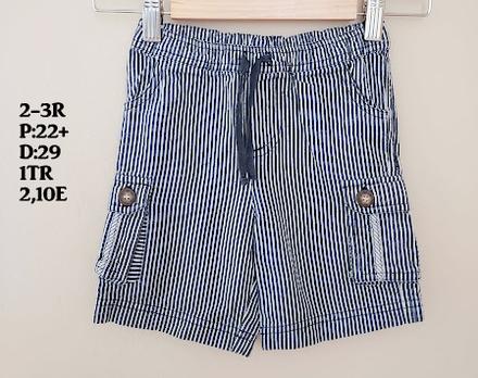 Pásikavé šortky, 98