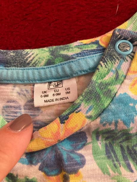 Pekne letne tricko, f&f,74