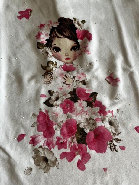 Tričko mayoral s dievčatkom a kvetmi, mayoral,122