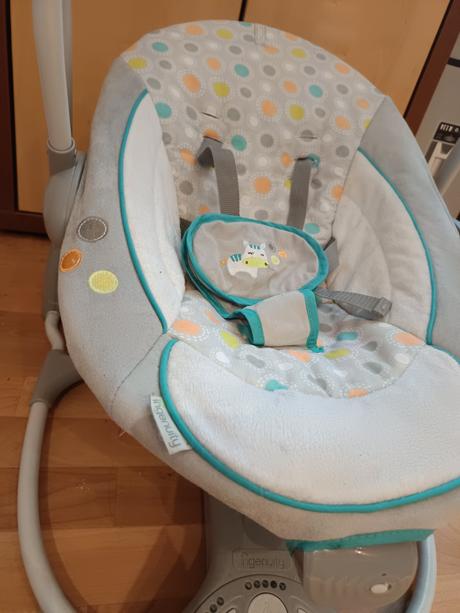 Detské hojdacie kreslo 2v1,