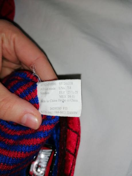 Papuče spiderman marvel 23,5/ 25, marvel,25