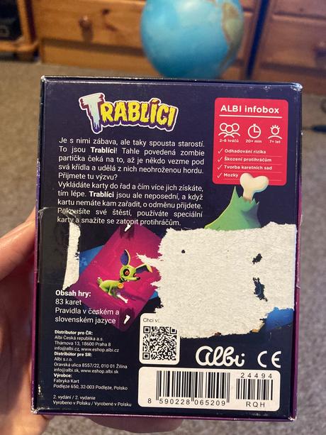 Spolocenska hra trablici, 