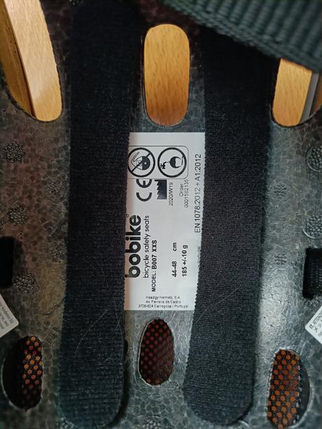 Bobike xxs prilba, xs