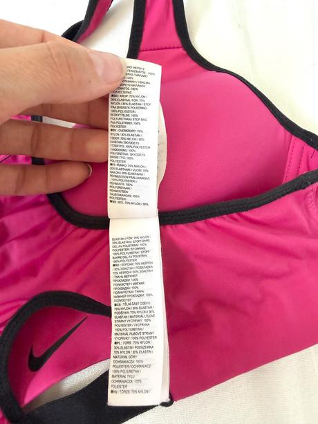 Ružová športová podprsenka nike dri-fit 70c, nike,70c
