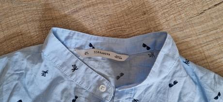 Letná košeľa  modrá, veľ. 140, terranova,140