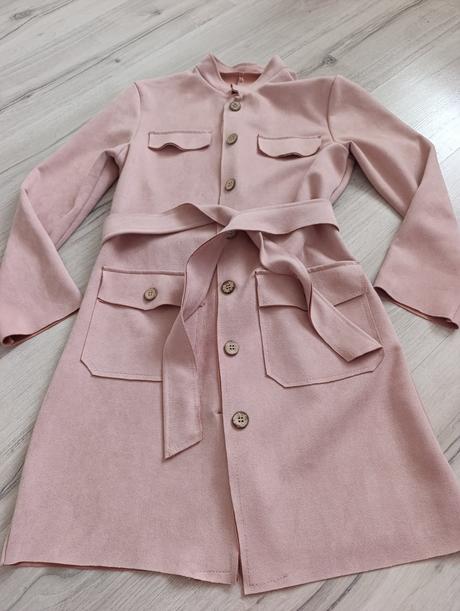 Semišový kabátik, m