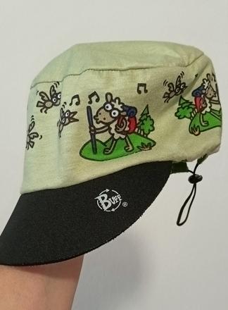 Obojstranná detská čiapka buff s uv,