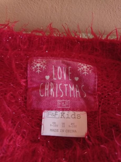 Vianočný sveter, f&f,134
