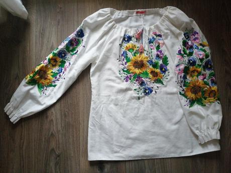 Folk blúzka vyšivanka m, m