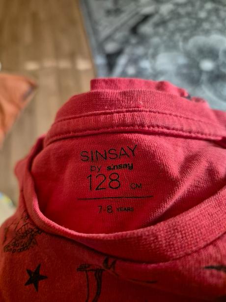 Detské tricko s dlhým rukávom, sinsay,128