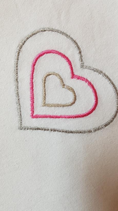 Tričko so srdiečkom s dlhým rukávom 9-12m, 80