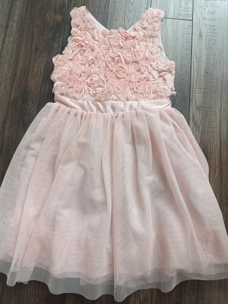 Ruzove saty 122, h&m,122