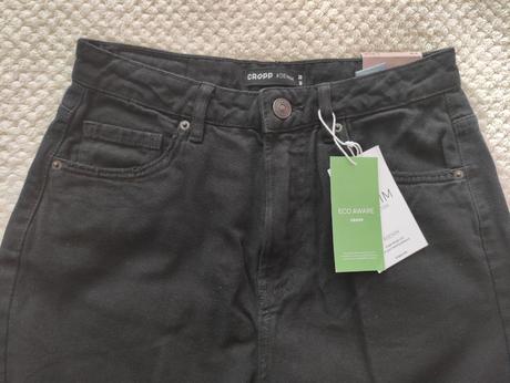 Cierne mom rifle zn. cropp, denim,38