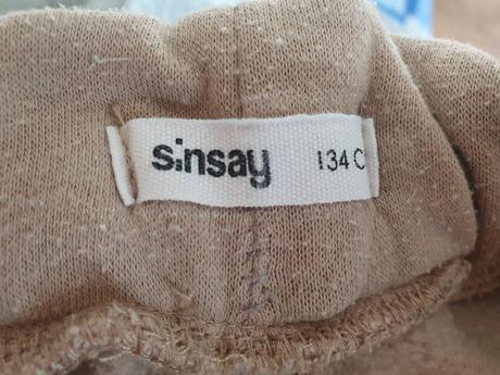 Tepláky béžové sinsay, sinsay,140