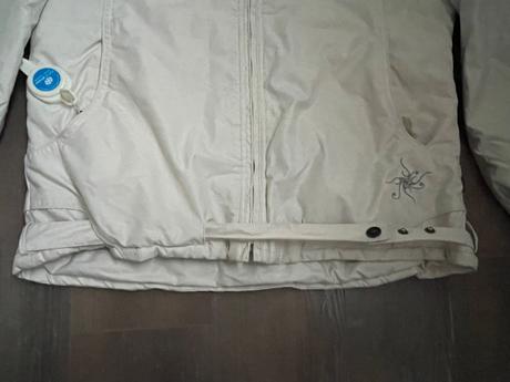 Biela vetrovka aj ako lyziarska, m
