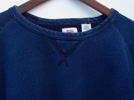 Levis atramentovo modrá mikina, levis,xl