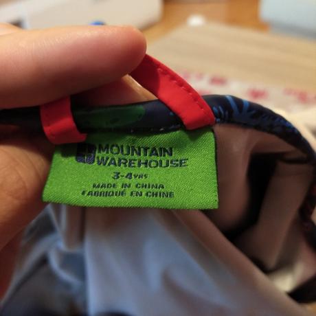 Nepremokavá bundicka, mountain warehouse,104