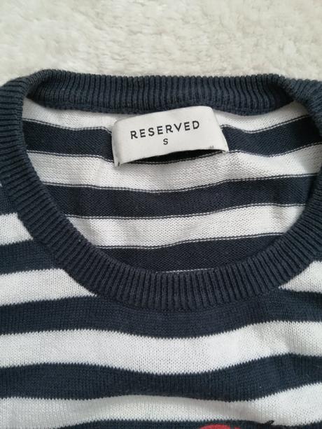 Zľava predĺžený svetrík reserved, reserved,s
