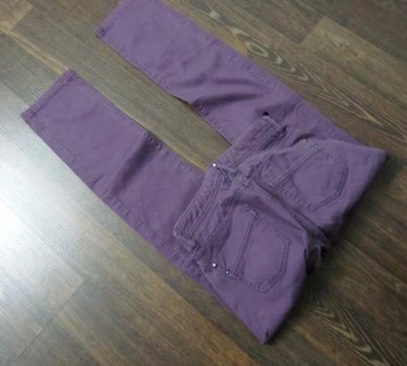 Fialové nohavice 17.&co., xs