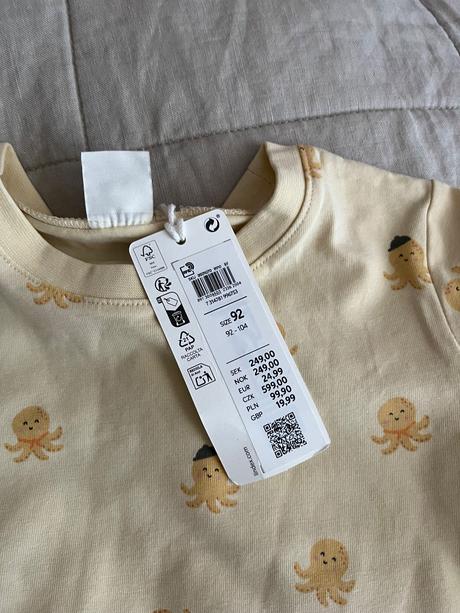 Lindex set žlté chobotnice, lindex,92