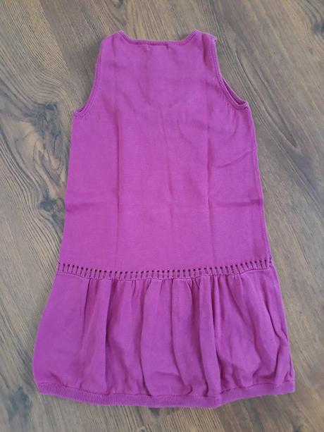 Pletené šaty 122/128, h&m,122