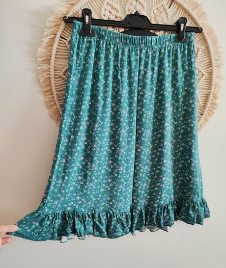 Sukňa po kolená, s