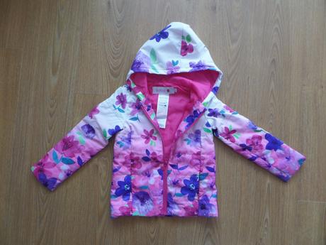 Prechodná bunda s kvetmi, 110