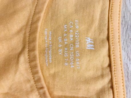 Saty s volanovymi rukávmi/ frozen 122/128, h&m,122