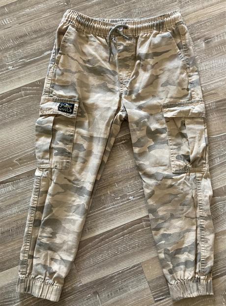 Kapsáčové maskáčové nohavice, pepco,116