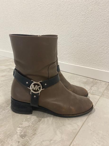 Kožená členková obuv michael kors, michael kors,38