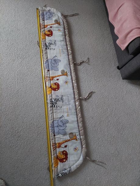 Mantinel do detskej postielky safari, šírka (cm): 30,dĺžka (cm): 170