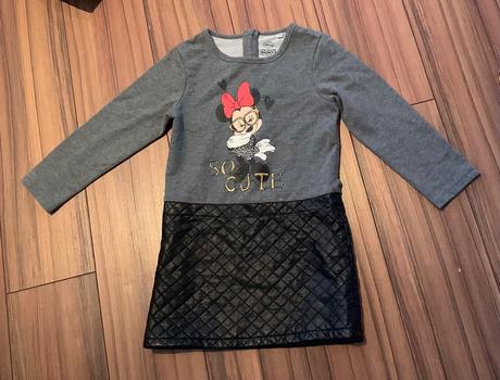 Krásne saty minnie s kozenkovou suknickou, c&a,122