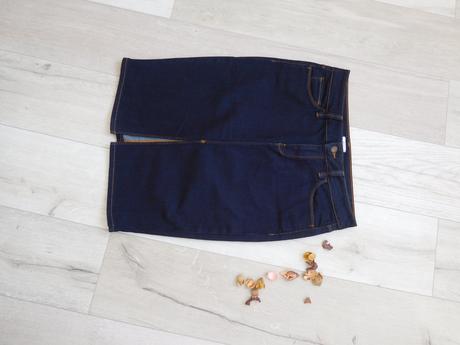 Riflová suknička 40v,, f&f,40