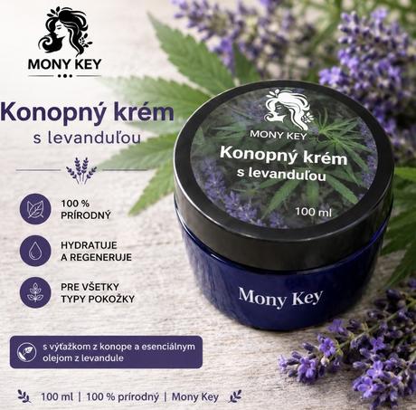 Prírodná kozmetika -konopný šampón  konopný krém, 