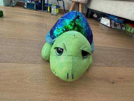 Korytnačka s flitrami, 