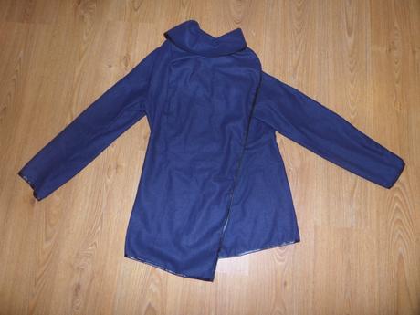 Tmavomodrý kabát, 38 - xl