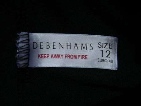 Debenhams čierny top vel.40/m, matalan,m