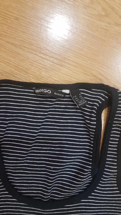 Tielkové tričko v. s, mango,s