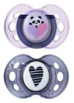 Tommee tippee silikónový cumlík any time 2ks, 18-3, tommee tippee