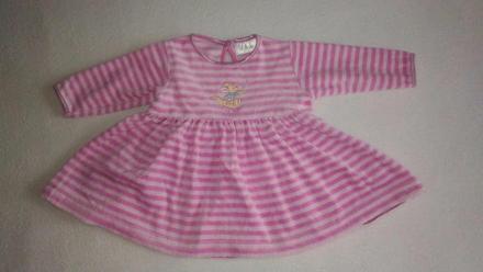 Šaty pre živú bábiku 0 - 3 mes., disney,62