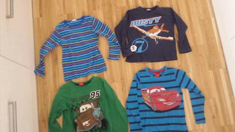 Tričká mickey, mc queen, spiderman,zvieratká, 86–98