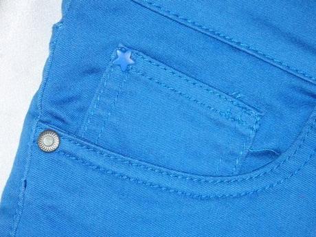 Kvalitné modré kraťasy, l