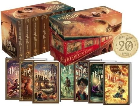 Knihy harry potter box 1-7 (20. výročie), 