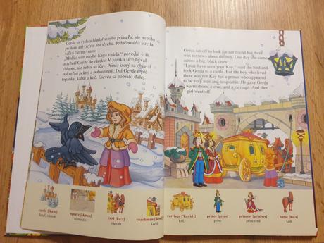 Dvojjazyčná kniha rozprávky slovensky anglicky,