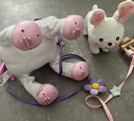 Poskakujúci jednorožec milá + zajko, 