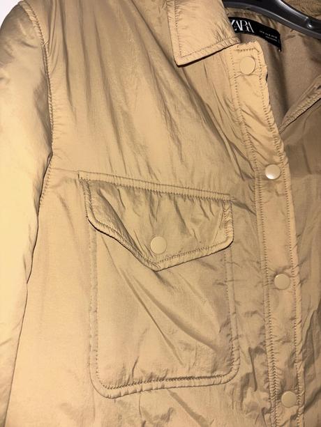 Vatovana prešívaná bunda zara m, zara,38 / 40 / l / m
