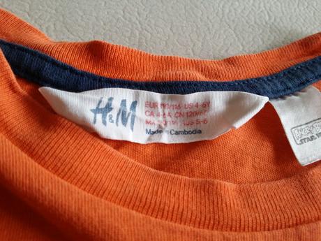 Tričko h&m, h&m,110