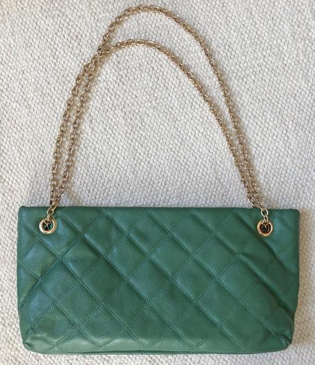 Elegantná kabelka v brazílskej zelenej,